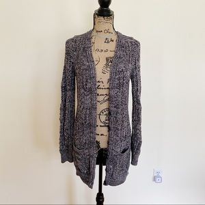 Calvin Klein Jeans Cotton Grey Tweed Sweater